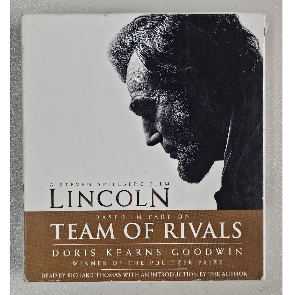 Team of Rivals Doris Kearns Goodwin Lincoln Audiobook 8 CD Set Richard Thomas